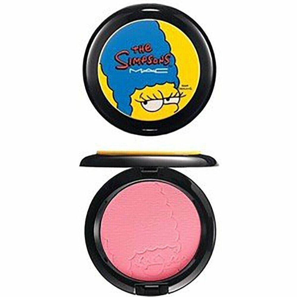 MAC x The Simpsons Powder Blush – Pink Sprinkles 💗 Marge Edition NIB